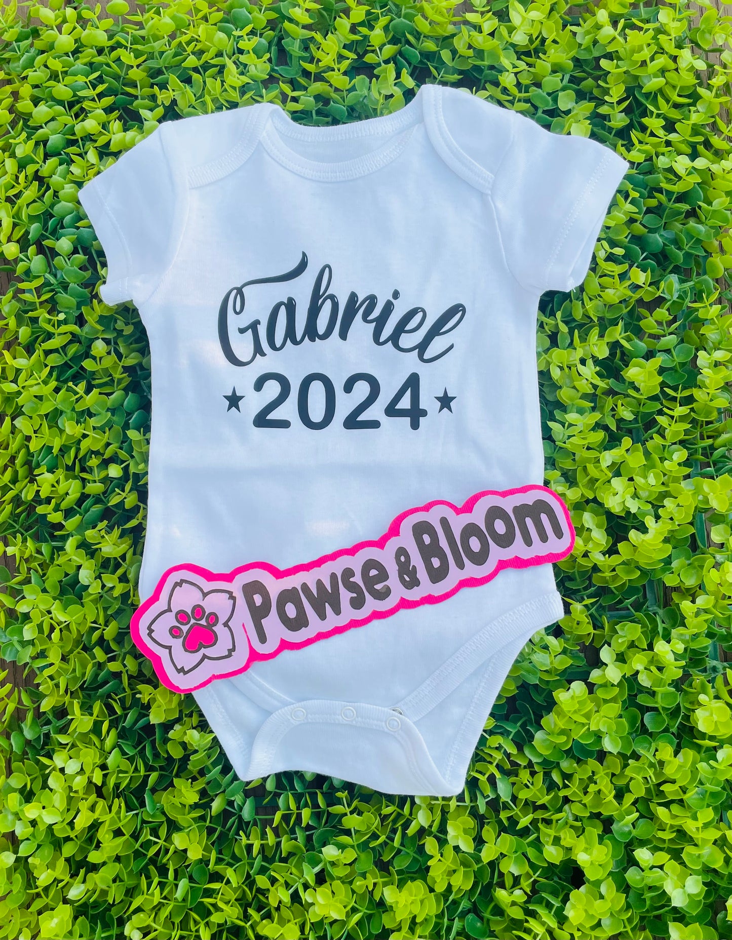 Bodysuit personalizado con nombre